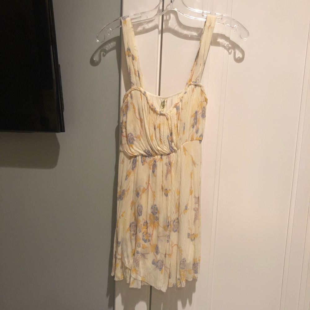 Free People Yellow tank